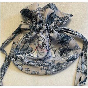 Dior Artistic Blue and White Cosmetic Bag